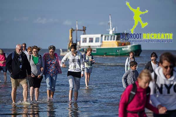 Rundfahrten Sportfischen Garnelenfischen und Wattwandern Wattenmeer Holland Niederlande