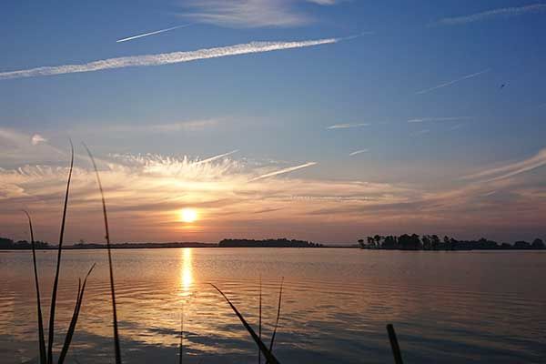 Schoene Aussichten in Giethoorn Niederlande