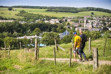 Hügelland der Provinz Limburg Niederlande