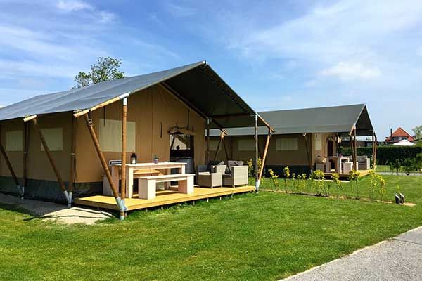 Safarizelt mieten in Zeeland Niederlande