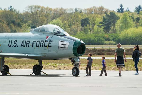 Flugzeug Museum in den Niederlanden