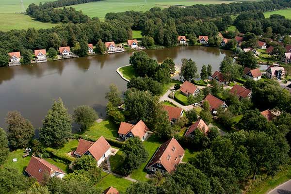 Ferienpark in der niederlaendischen Provinz Drenthe