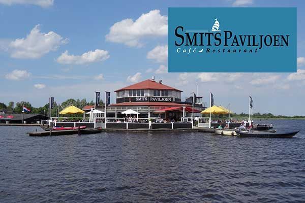 Restaurant und Bootsverleih Smits Pavillon in Giethoorn Niederlande