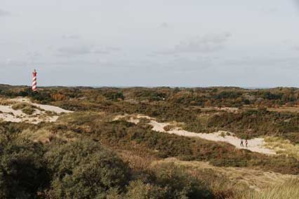 Leuchtturm in der Provinz Zeeland Niederlande