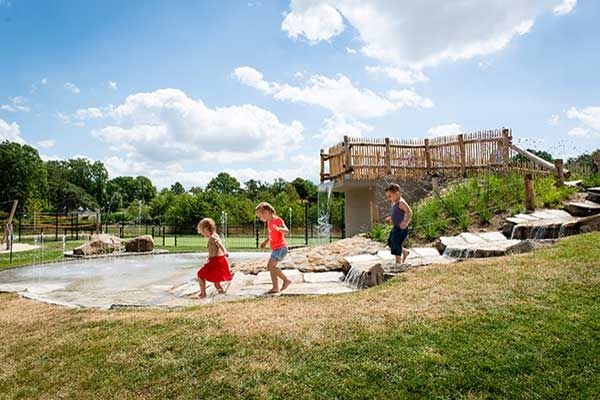 Spielplatz Gruppenunterkunft Niederlande