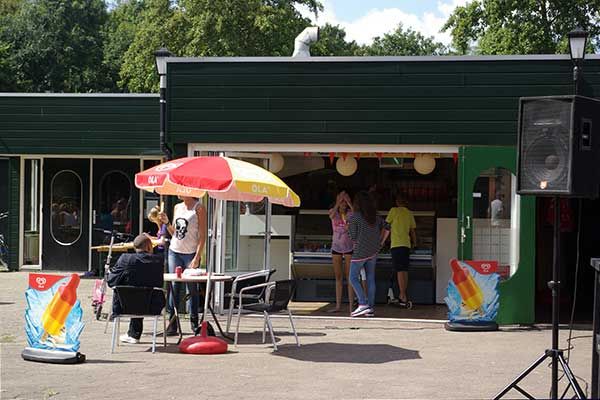 Imbiss Campingplatz Niederlande