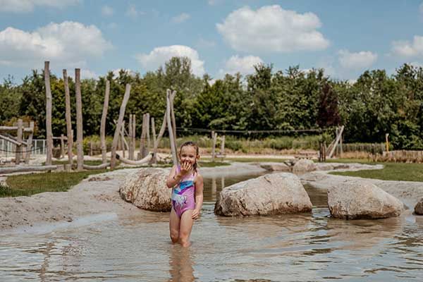 Camping mit Einzigartiger Wasserspielplatz