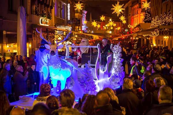 Weihnachtsmarkt Valkenburg Niederlande