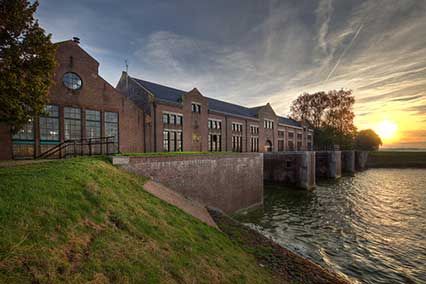Schöpfwerk Woudagemaal Lemmer Niederlande