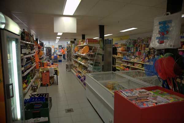 Supermarkt Campingplatz Niederlande