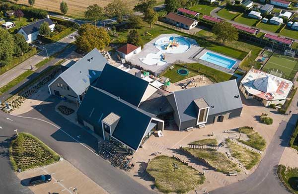 Campingplatz am Meer in Zeeland Niederlande
